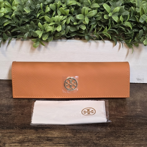Tory Burch Accessories - Tory Burch Orange Glasses Case
